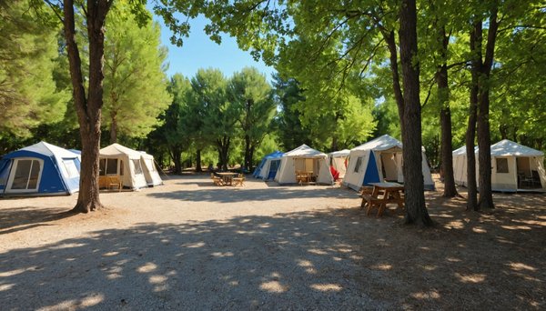 Opportunité d'investissement : camping à vendre en drôme provençale